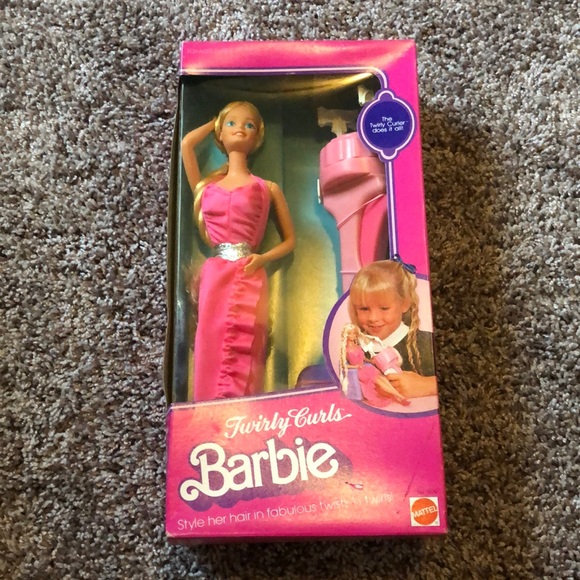 twirly curls barbie